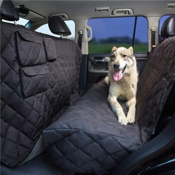 XXLExtra Wide (63”)&Extra Long(94”)with Floor Coverage Dog Seat Cover for Trucks - Picture 2 of 8